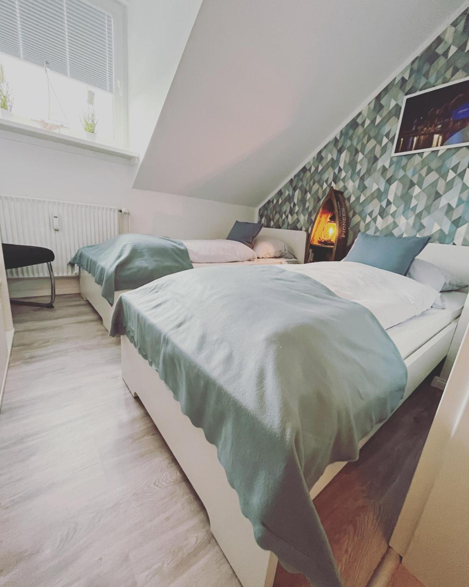 Ferienwohnung Watt Un Leev In Direkter Strand & Citynaehe Von Buesum Buitenkant foto